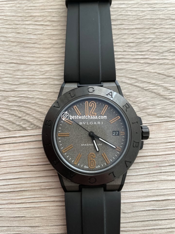 IMG_9081 Bulgari Diagono Mens watch Unisex Automatic Titanium 102966 Replica 6