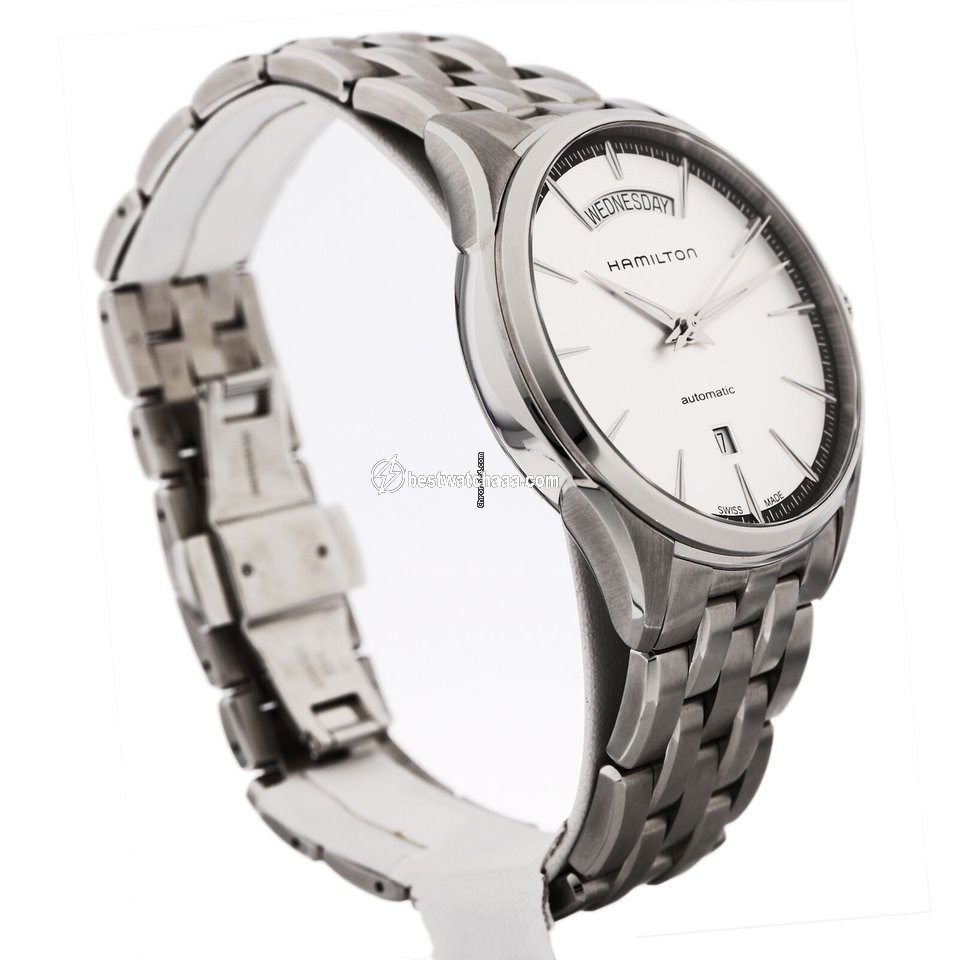 IMG_9081 Hamilton Jazzmaster Day Date Auto Mens watch Unisex Automatic Steel NUMBER H42565151 Replica 6