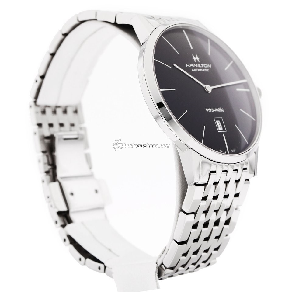 IMG_9081 Hamilton Intra-Matic Mens watch Unisex Automatic Steel NUMBER H38755131 Replica 6