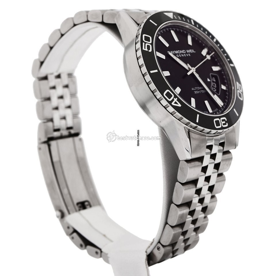 IMG_9081 Raymond Weil Freelancer Mens watch Unisex Automatic Steel NUMBER 2760-ST1-20001 Replica 6