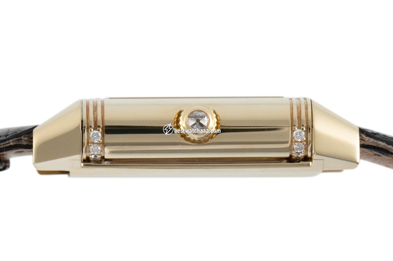 IMG_9081 Jaeger-LeCoultre Reverso Womens watch Manual winding Yellow gold 256.1.75 Replica 6