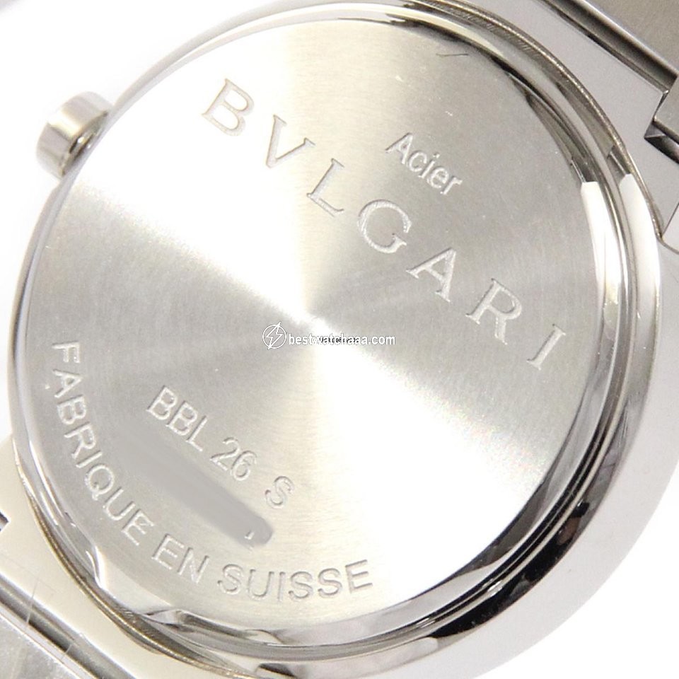 IMG_9081 Bulgari Bulgari Womens watch Quartz BB26SS BB26WSS 12 Replica 6