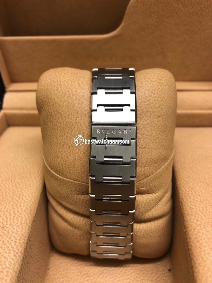 IMG_9081 Bulgari Quadrato Womens watch Quartz Steel SQ27SSD Replica 6