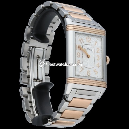 IMG_9081 Jaeger-LeCoultre Grande Reverso Lady Ultra Thin Womens watch Quartz Gold Steel Q3204120 Replica 6