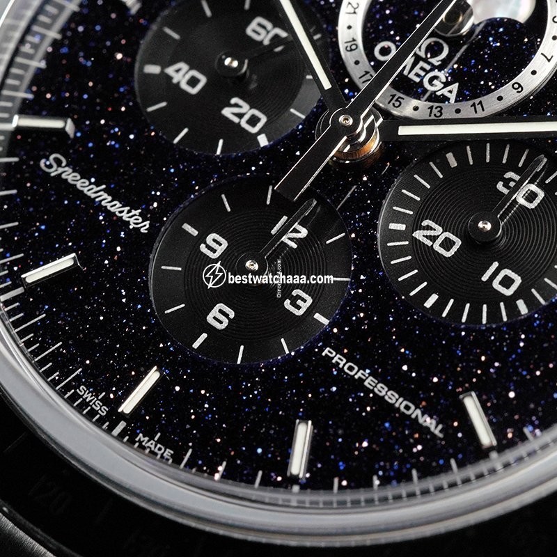IMG_9081 Omega Speedmaster Professional Moonwatch Moonphase Mens watch Unisex Steel 311.30.44.32.01.001 Replica 6