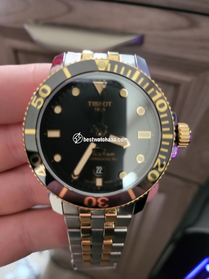 IMG_9081 Tissot Seastar 1000 Mens watch Unisex Automatic Steel T120.407.22.051.00 Replica 6