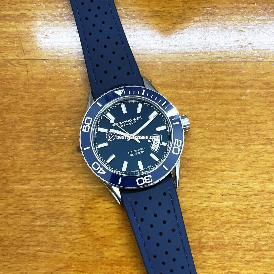 IMG_9081 Raymond Weil Freelancer Mens watch Unisex Automatic Steel 2760-SR3-50001 Replica 6
