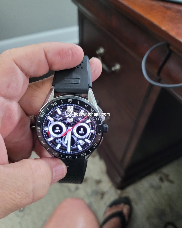 IMG_9081 TAG Heuer Connected Mens watch Unisex Quartz Steel SBG8A10.BA0646 Replica 6