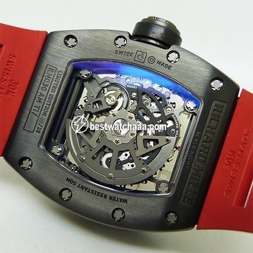 IMG_9081 Richard Mille RM 030 Mens watch Unisex Automatic Titanium RM030 AM Replica 6