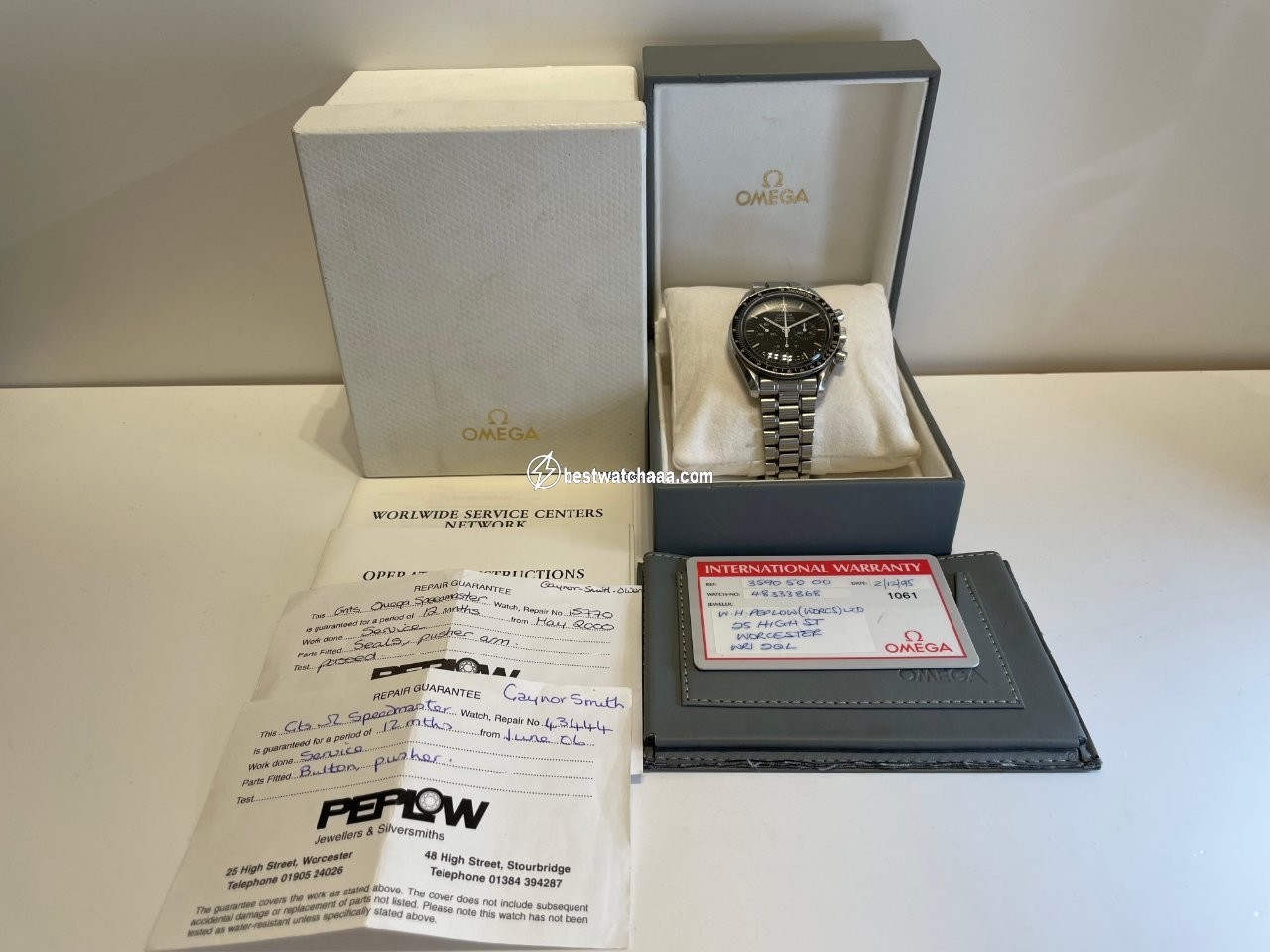 IMG_9081 Omega Speedmaster Professional Moonwatch Mens watch Unisex Manual winding Steel 345.0022 Replica 6