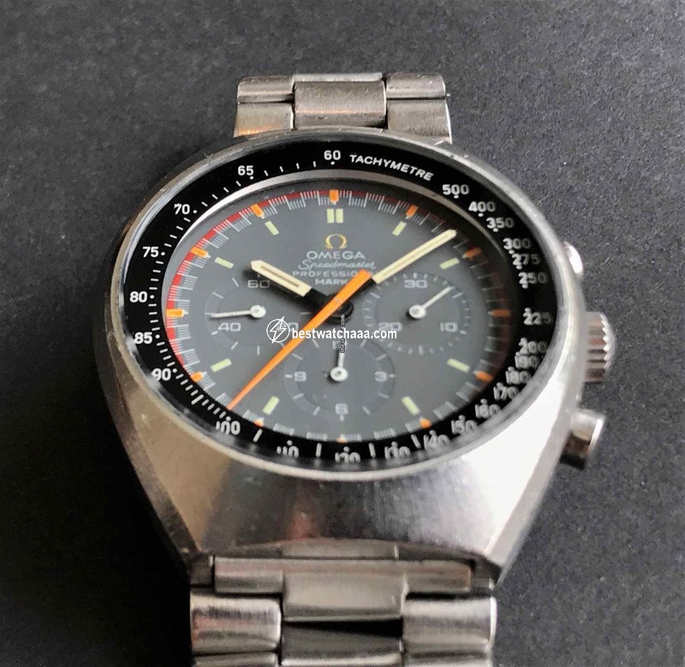 IMG_9081 Omega Speedmaster Mark II Mens watch Unisex Manual winding Steel 145.014 Replica 6