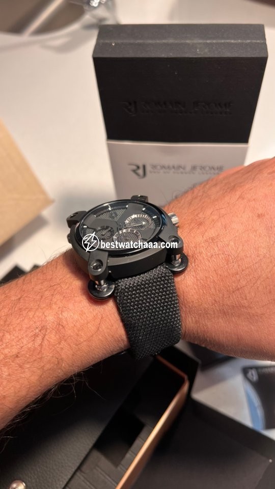 IMG_9081 Romain Jerome Moon-DNA Mens watch Unisex Automatic Steel RJ.M.AU.IN.005.01 Replica 6