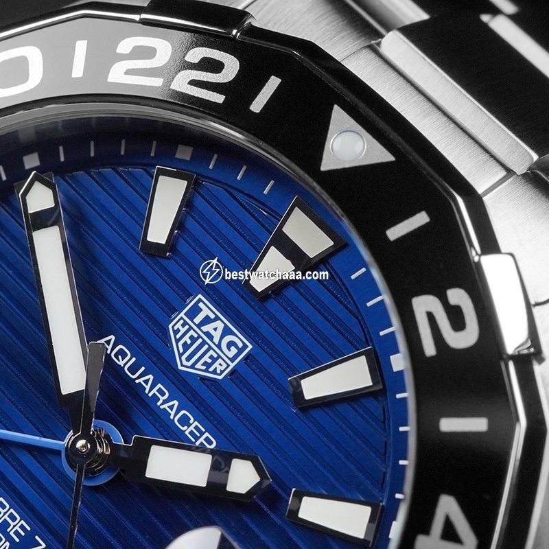 IMG_9081 TAG Heuer Aquaracer 300M Mens watch Unisex Steel WAY201T Replica 6
