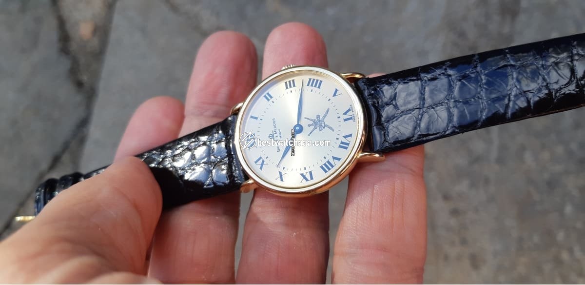 IMG_9081 Baume & Mercier Mens watch Unisex Manual winding Yellow gold 35108 Replica 6