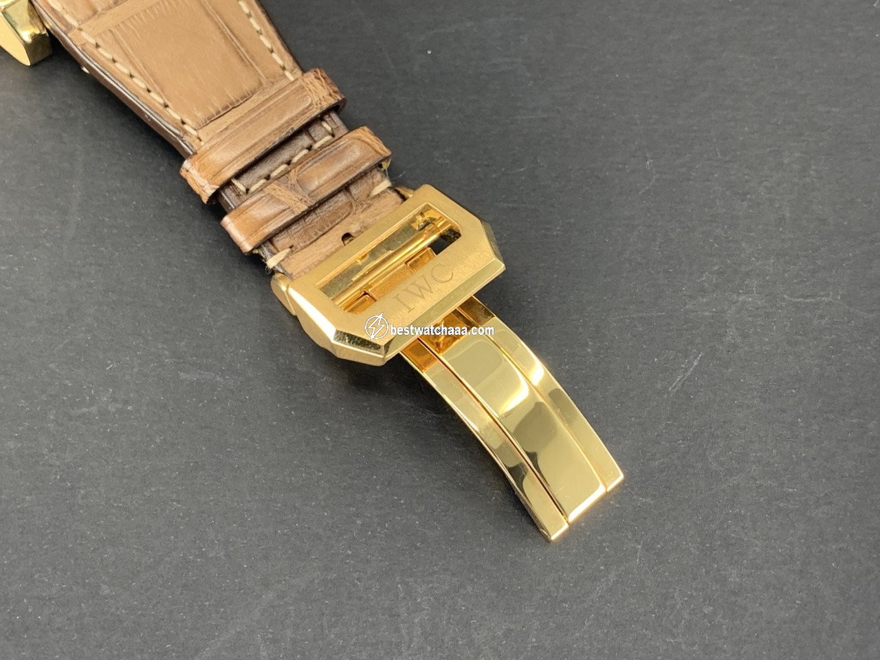 IMG_9081 IWC Da Vinci Perpetual Calendar Digital Date-Month Automatic Rose gold IW376107 Replica 6