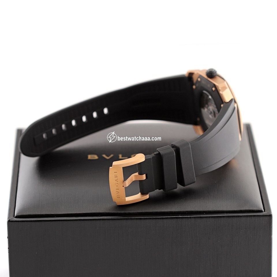 IMG_9081 Bulgari Octo Mens watch Unisex Automatic Rose gold 103203 Replica 6
