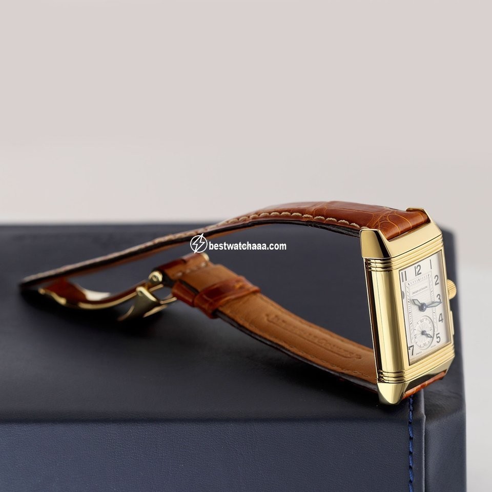 IMG_9081 Jaeger-LeCoultre Reverso Memory Manual winding Yellow gold 255.140.822B 255.1.82 Replica 6