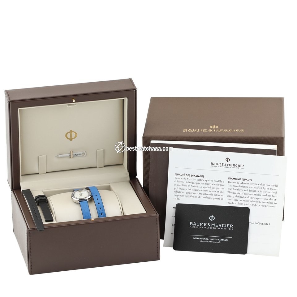 IMG_9081 Baume & Mercier Promesse Womens watch Quartz Steel 10288 Replica 6