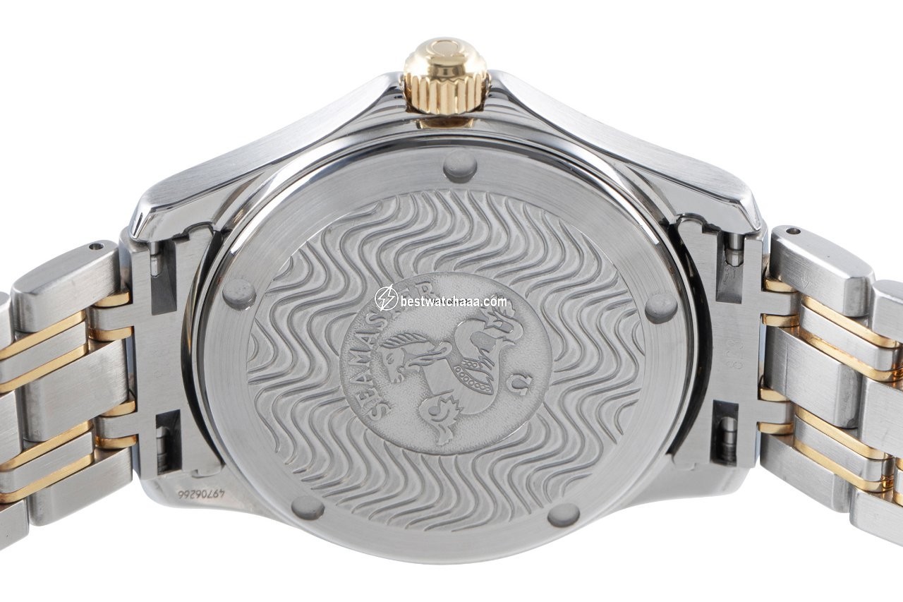 IMG_9081 Omega Seamaster Mens watch Unisex Automatic Gold Steel 168.1501 Replica 6