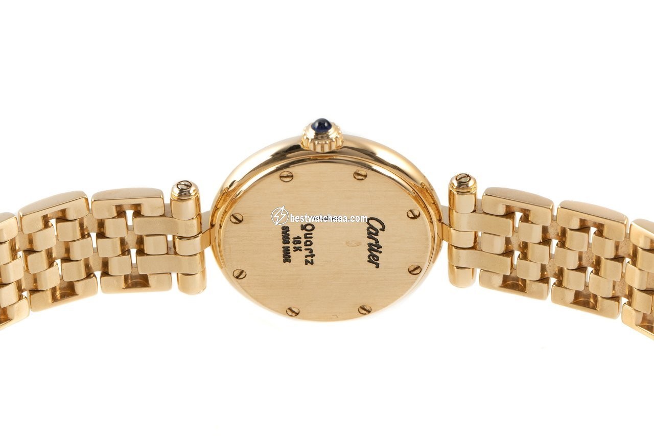 IMG_9081 Cartier Panthere Womens watch Quartz Yellow gold 866920 Replica 6