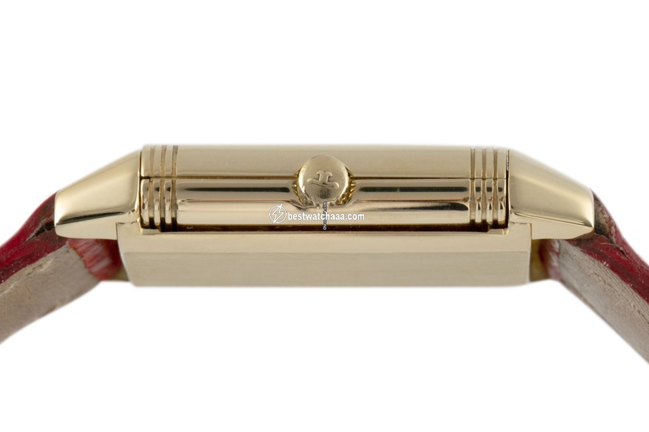 IMG_9081 Jaeger-LeCoultre Reverso Lady Womens watch Quartz Yellow gold 260.1.08 Replica 6