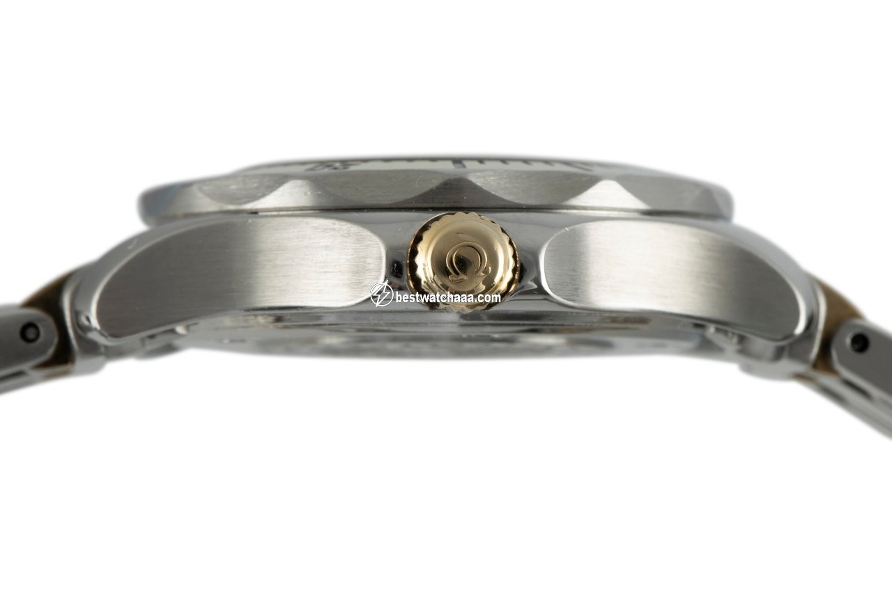 IMG_9081 Omega Seamaster Womens watch Quartz Gold Steel 596.1503 Replica 6
