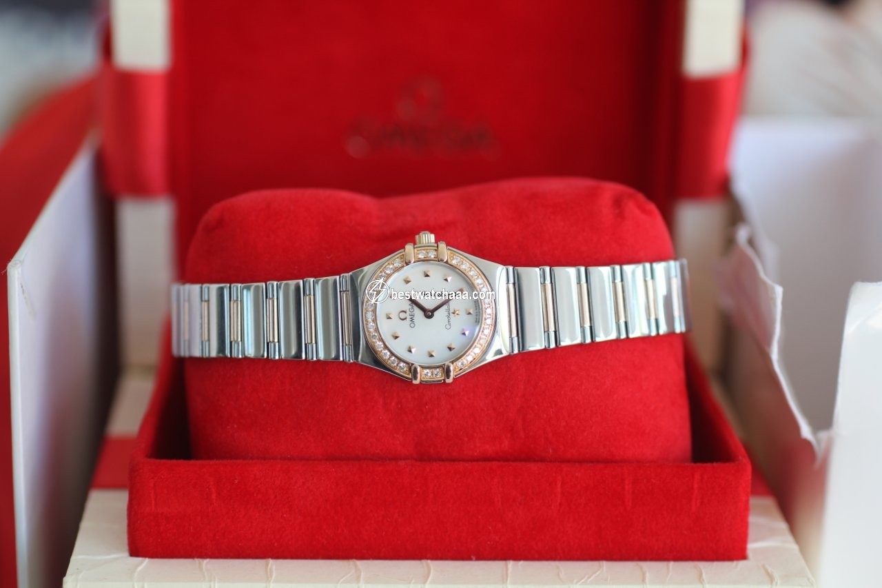 IMG_9081 Omega Constellation Womens watch Quartz Steel 13687100 Replica 6