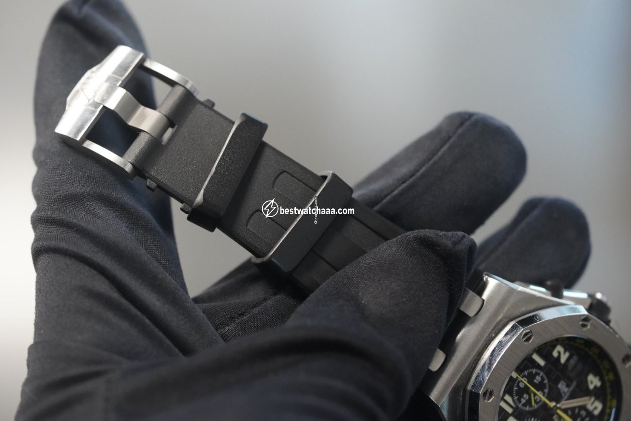 IMG_9081 Audemars Piguet Royal Oak Offshore Chronograph Mens watch Unisex Automatic Steel 26086ST.OO.D002CR.01 Replica 6