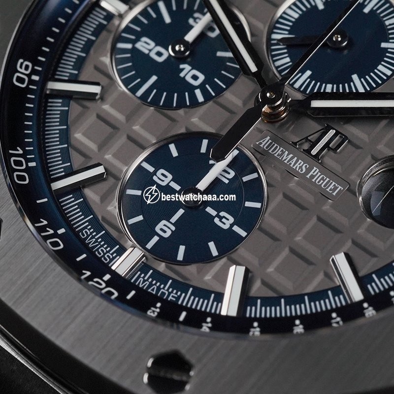IMG_9081 Audemars Piguet Royal Oak Offshore Chronograph Mens watch Unisex Automatic Titanium 26400IO.OO.A004CA.02 Replica 6