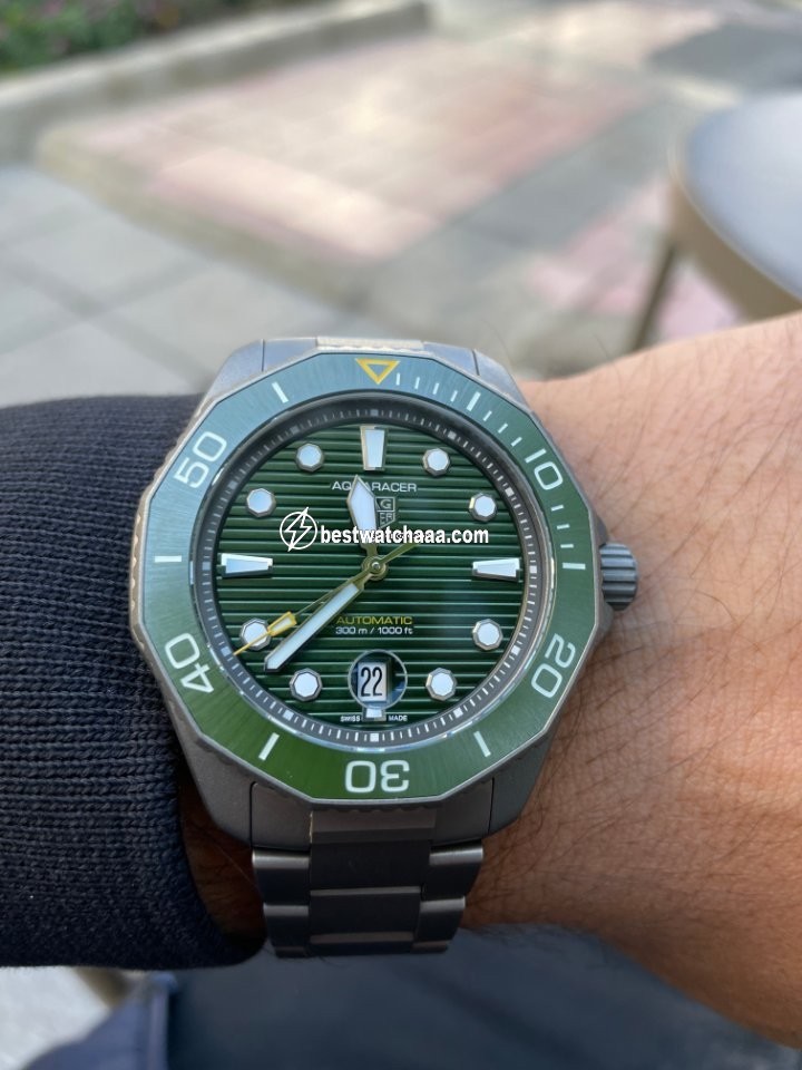 IMG_9081 TAG Heuer Aquaracer 300M Mens watch Unisex Automatic Titanium WBP208B.BF0631 Replica 6