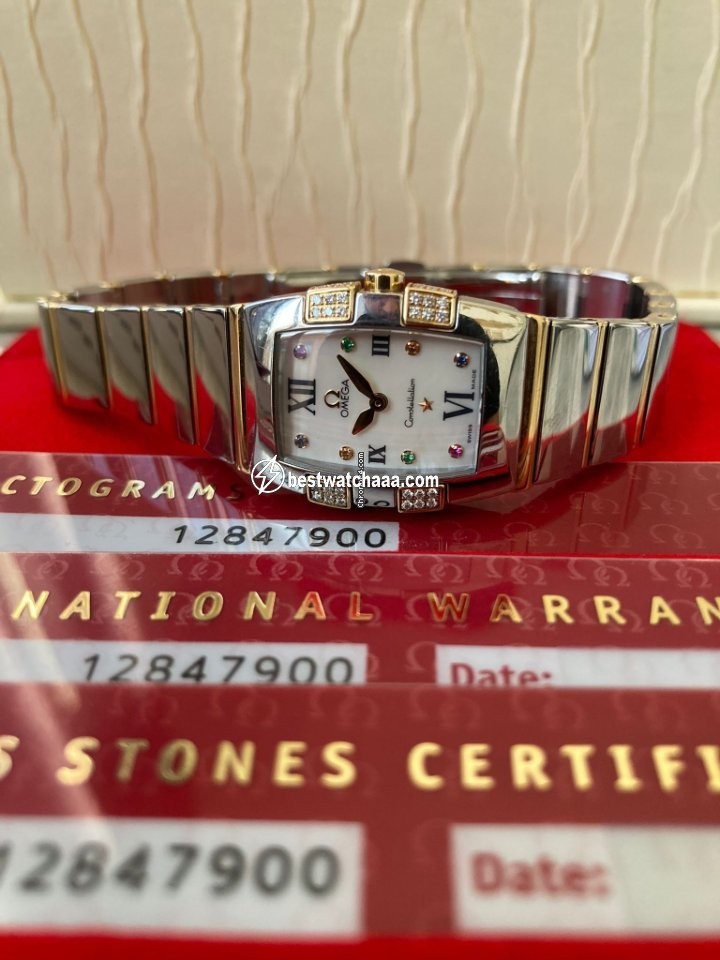 IMG_9081 Omega Constellation Womens watch Quartz Steel 1886.79.36 Replica 6