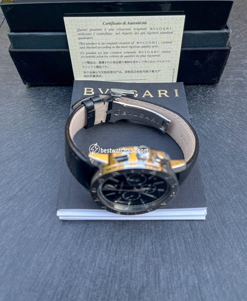 IMG_9081 Bulgari Bulgari Mens watch Unisex Automatic Steel 102043 Replica 6