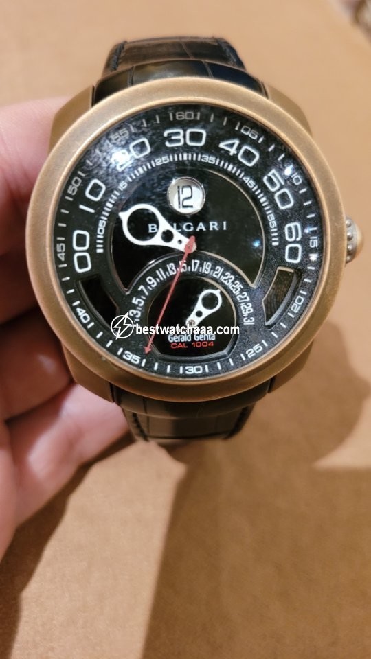 IMG_9081 Bulgari Mens watch Unisex Automatic Bronze GBS.Y.98 Replica 6