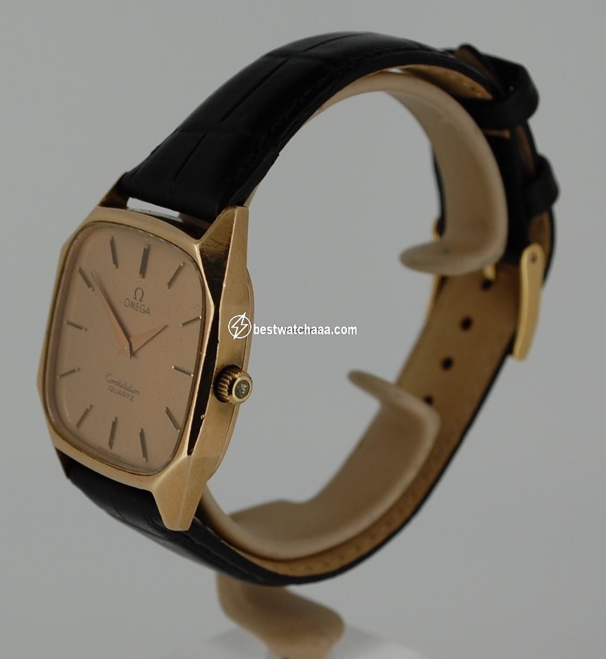IMG_9081 Omega Constellation Mens watch Unisex Quartz Yellow gold 191.0014 Replica 6