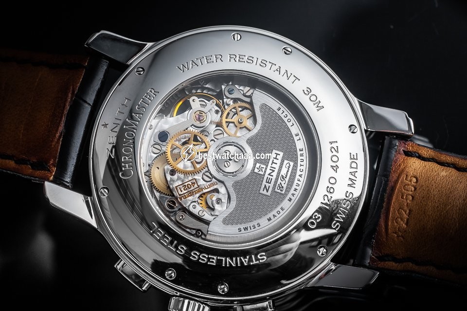 IMG_9081 Zenith El Primero Chronomaster Mens watch Unisex Automatic Steel 03 1260 4021 Replica 6