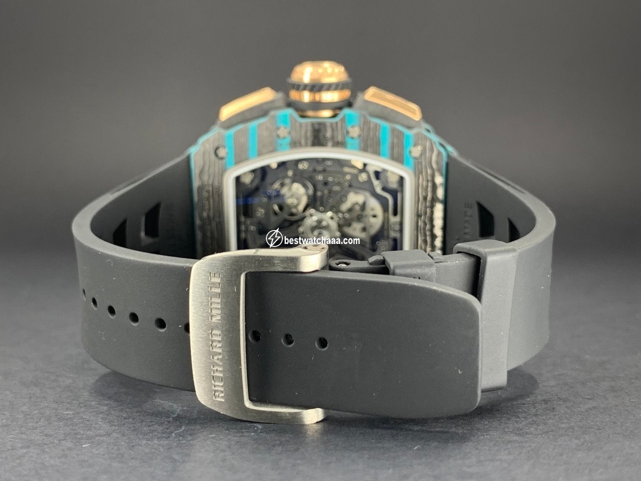 IMG_9081 Richard Mille RM 011 Automatic Carbon RM11-03 CA FQ Replica 6