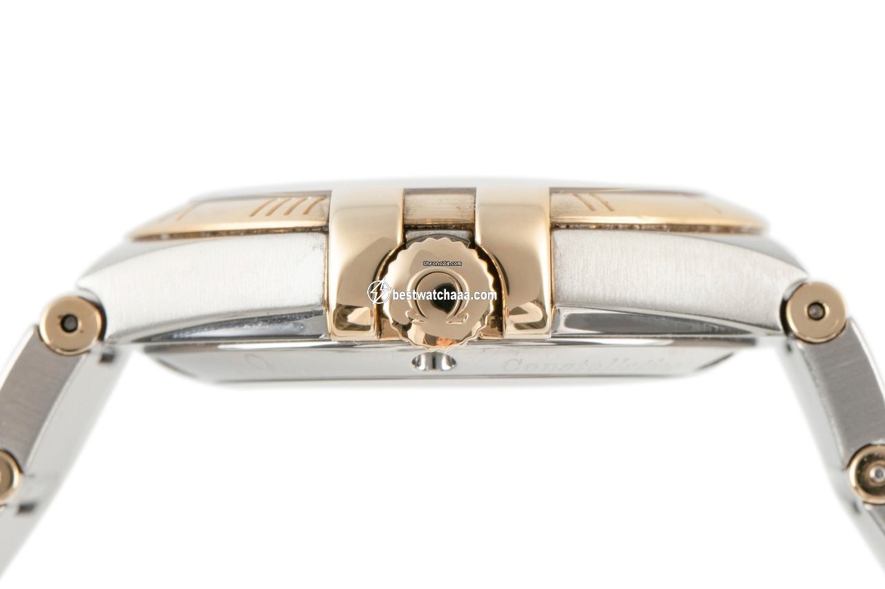 IMG_9081 Omega Constellation Ladies Mens watch Unisex Automatic Gold Steel 123.20.35.20.52.002 Replica 6
