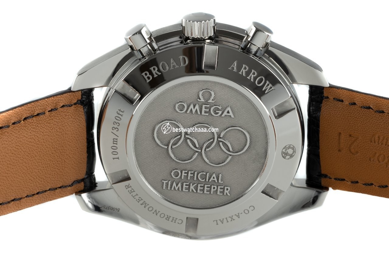 IMG_9081 Omega Speedmaster Broad Arrow Mens watch Unisex Automatic Steel 321.33.44.52.01.001 Replica 6