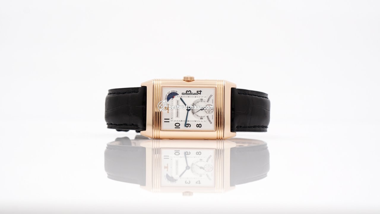 IMG_9081 Jaeger-LeCoultre Reverso Mens watch Unisex Manual winding Rose gold 270.2.55 Replica 6