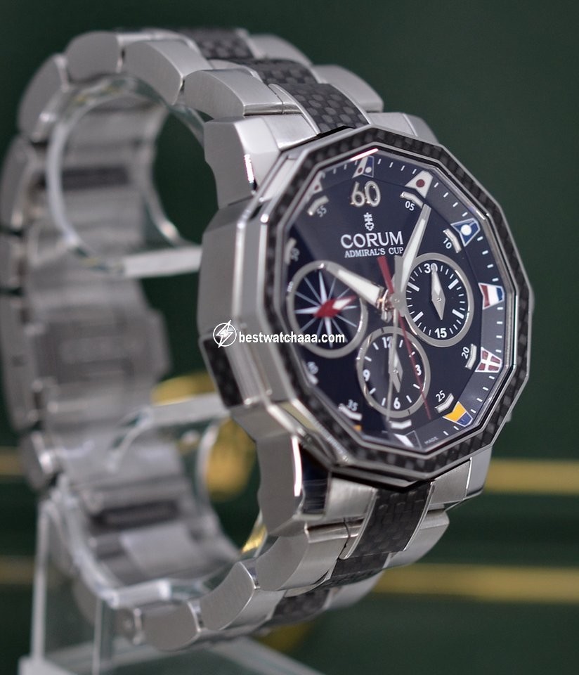 IMG_9081 Corum Admirals Cup Mens watch Unisex Automatic Steel 01.0035 Replica 6