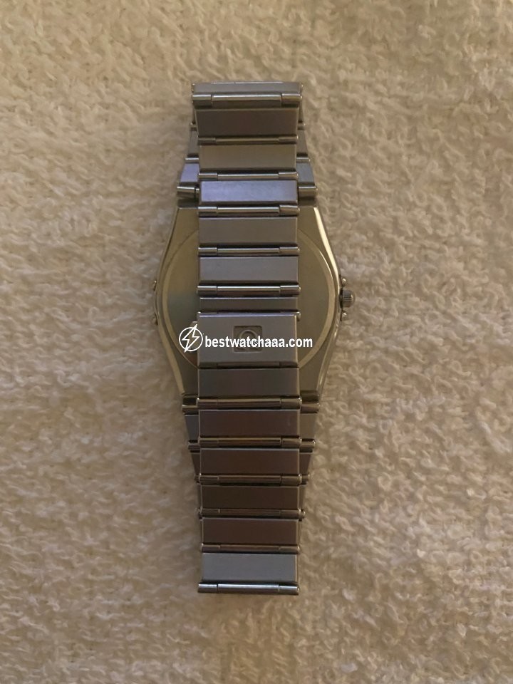 IMG_9081 Omega Constellation Quartz Mens watch Unisex Quartz Steel 53428331 Replica 6