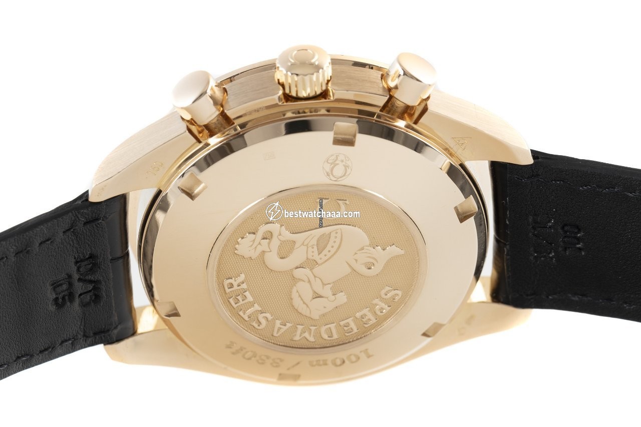 IMG_9081 Omega Speedmaster Day Date Mens watch Unisex Automatic Red gold 323.53.40.44.01.001 Replica 6