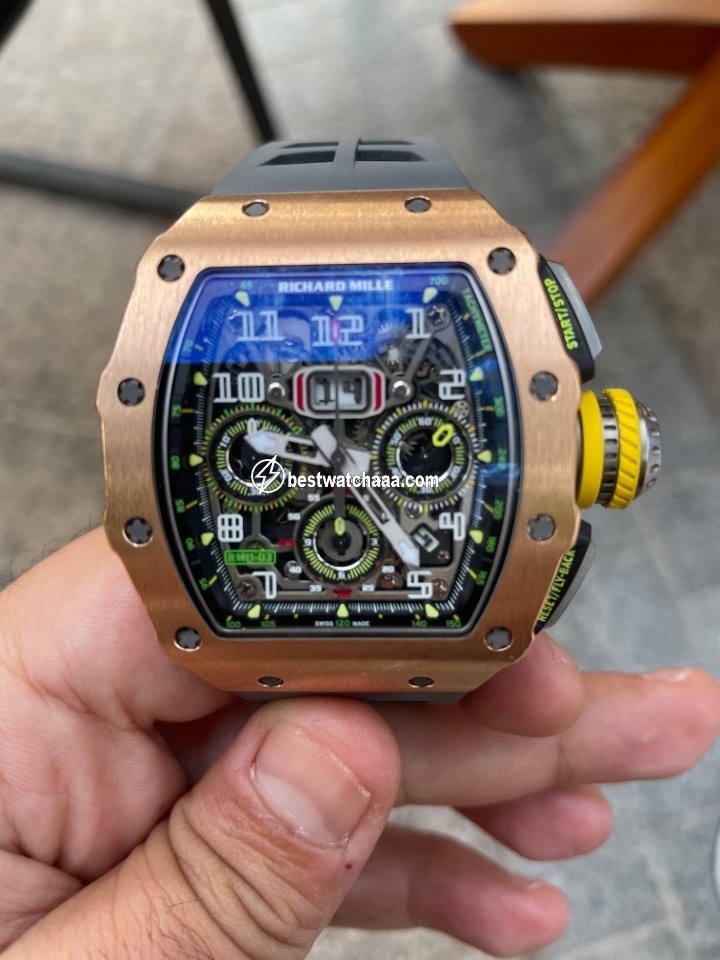 IMG_9081 Richard Mille RM 011 Mens watch Unisex Automatic Mon-00636 Replica 6