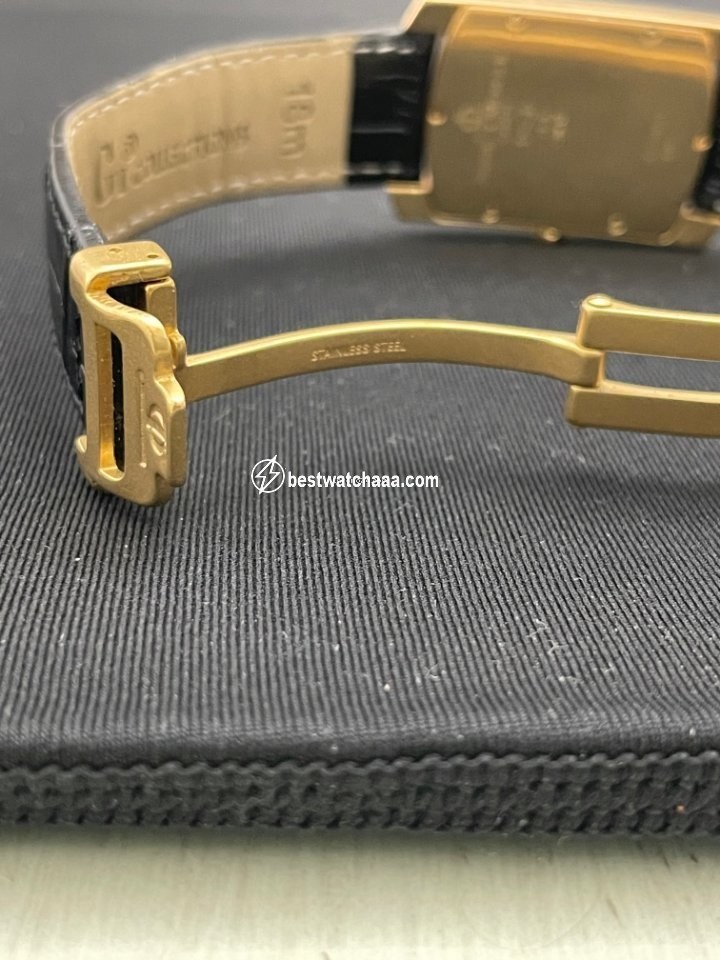 IMG_9081 Baume & Mercier Hampton Mens watch Unisex Quartz Yellow gold MV045224 Replica 6