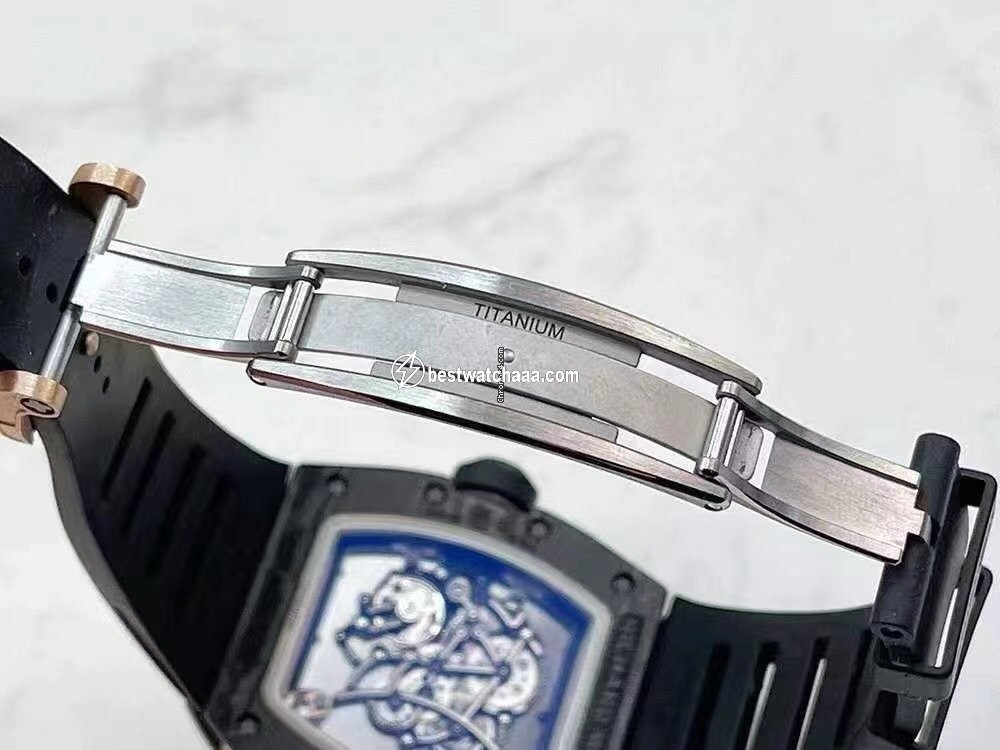 IMG_9081 Richard Mille RM 055 Mens watch Unisex Automatic Carbon RM 055 Bubba Watson Ntpt Dark Legend Replica 6