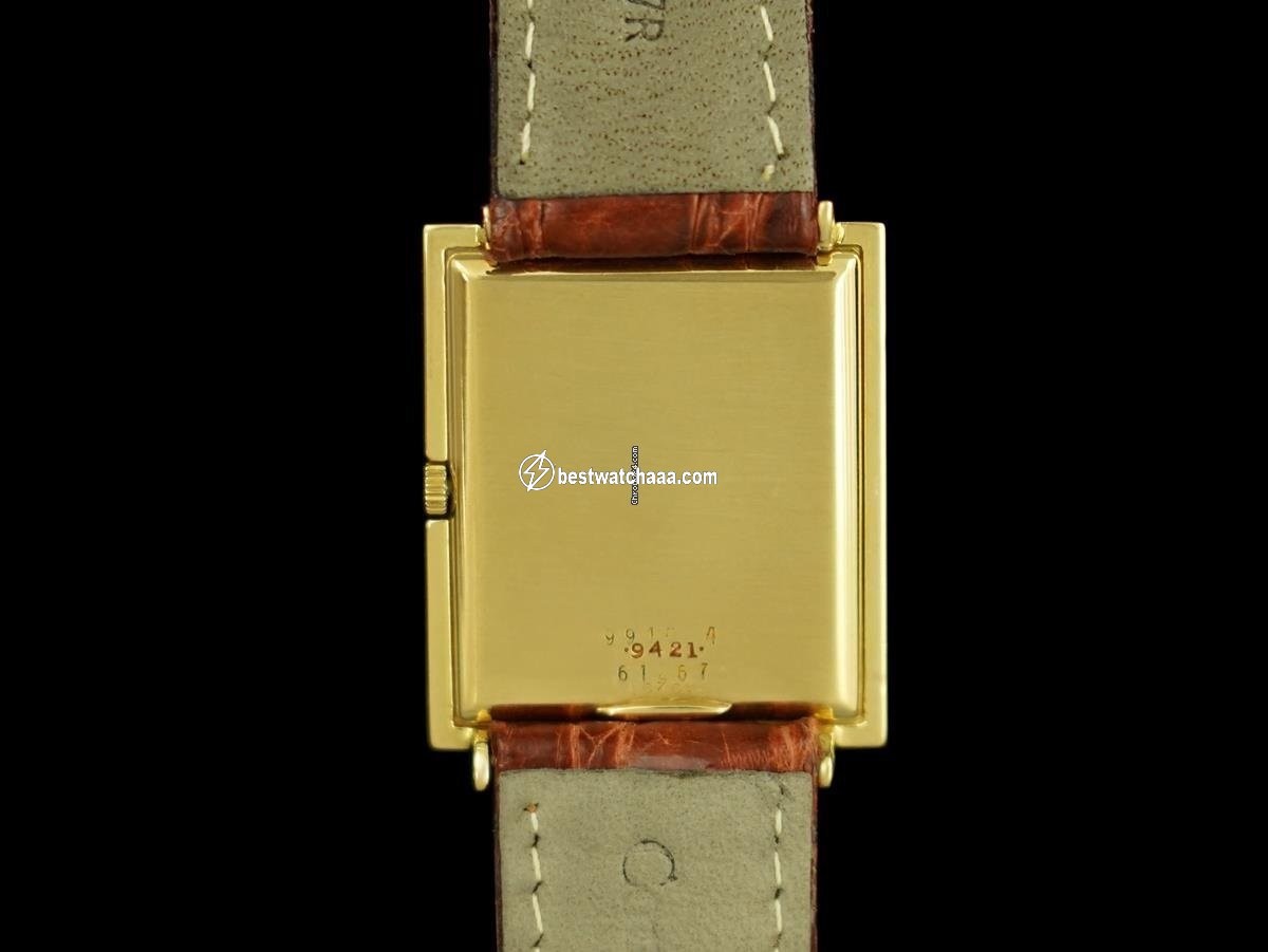IMG_9081 Cartier Mens watch Unisex Manual winding Yellow gold 7974 Replica 6
