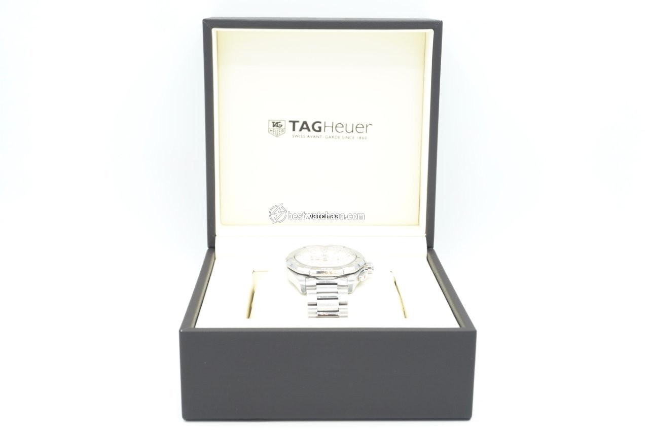 IMG_9081 TAG Heuer Aquaracer 300M Mens watch Unisex Quartz Steel WAY111Y.BA0910 Replica 6