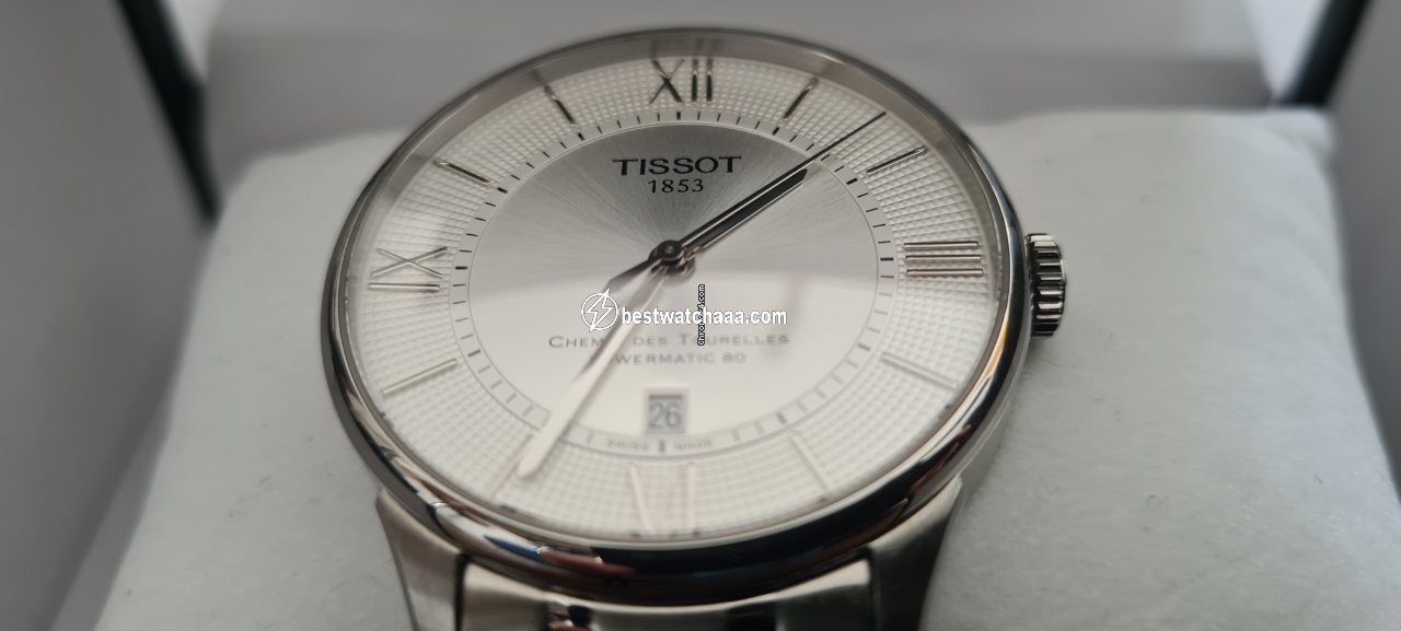 IMG_9081 Tissot Chemin de Tourelles Mens watch Unisex Automatic Steel T0994071103800 Replica 6