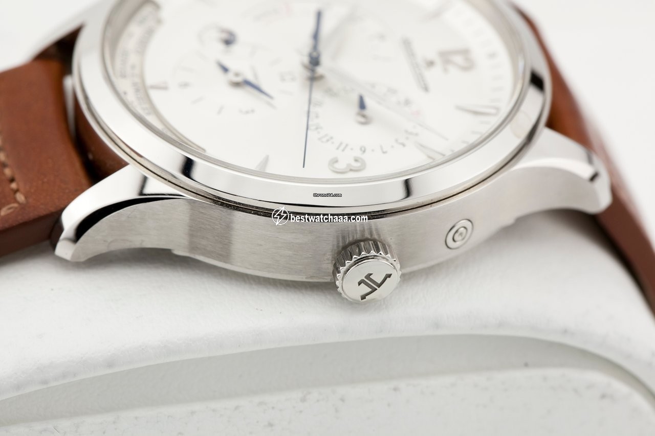 IMG_9081 Jaeger-LeCoultre Master Geographic Mens watch Unisex Automatic Steel 4128420 Replica 6