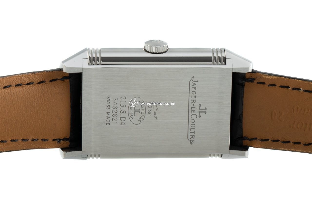 IMG_9081 Jaeger-LeCoultre Reverso Duoface Mens watch Unisex Manual winding Steel 215.8.D4 Replica 6